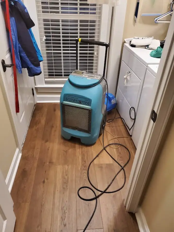 Commercial dehumidifier deployed for Flood Damage Cleanup in Rossford
